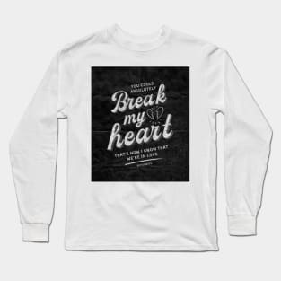 we're in love - boygenius merch art Long Sleeve T-Shirt